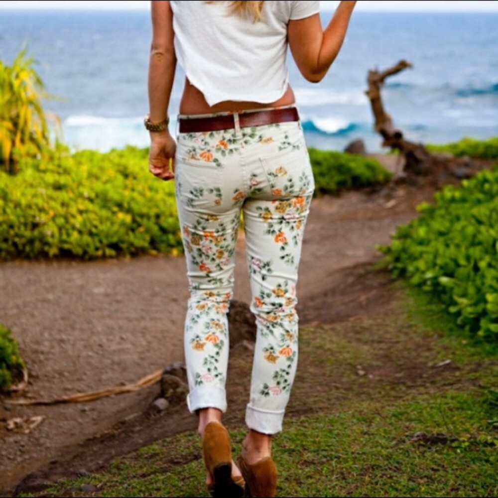Citizens of Humanity Thompson floral jeans